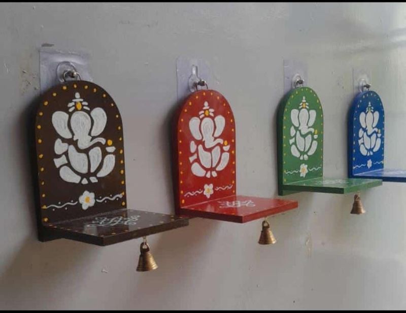 Handmade Wall Hanging Diya Stand