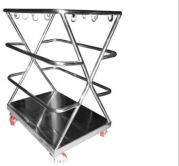 Stainless Steel Apron Trolley