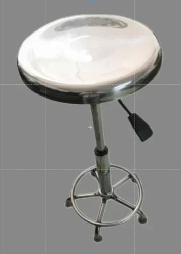 Stainless Steel Fix Round Stool