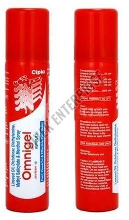 Omni Gel Pain Relief Spray