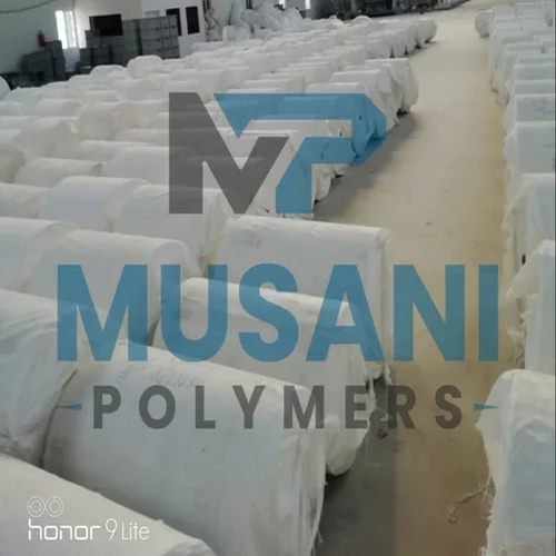 Milky White HDPE Woven Fabric Rolls