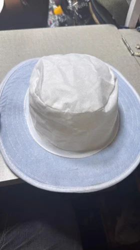 Cotton White Cricket Hat