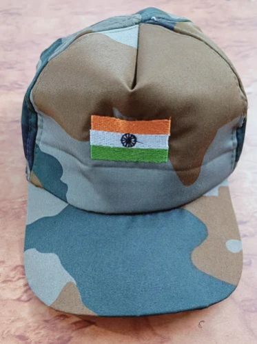 Polyester Indian Army Cap