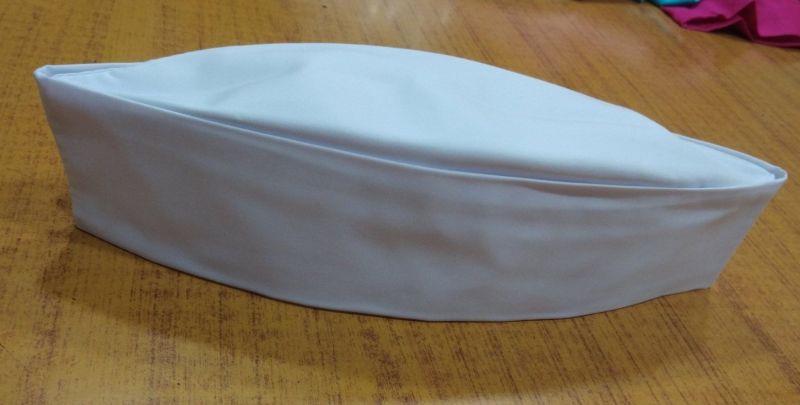 White Polyester Gandhi Cap