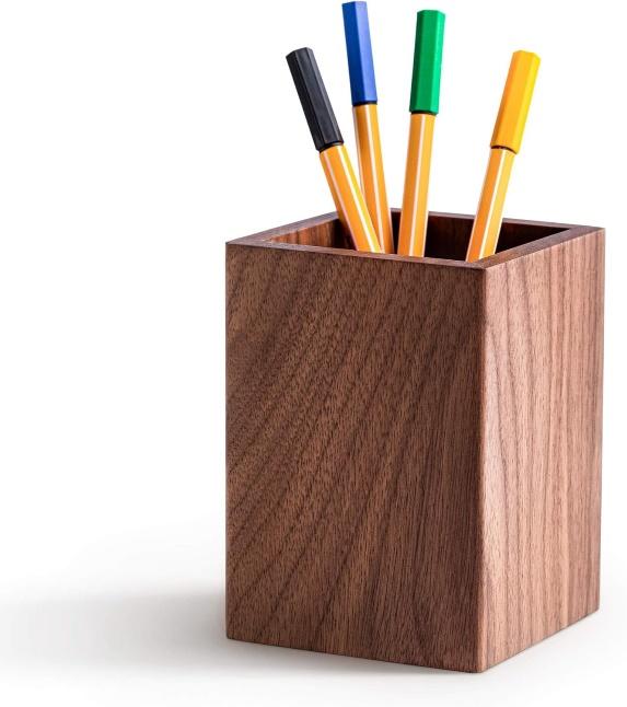 Wooden Pen Stand