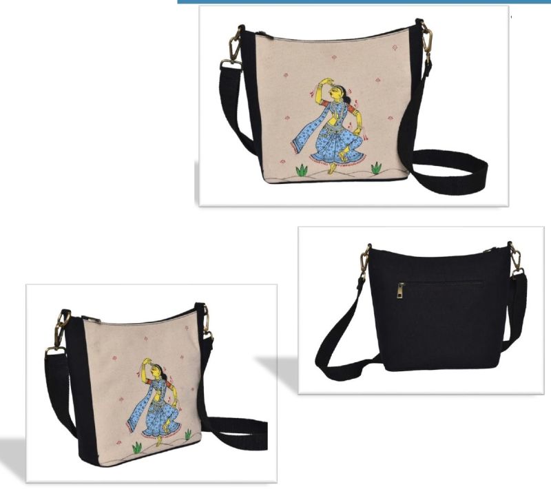 Cotton Dancing Damsel Handbag