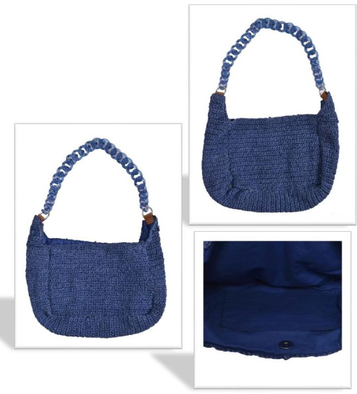 Raffia Elegance Handbag