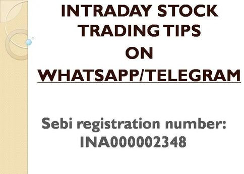 Intraday Cash Trading Tips Service