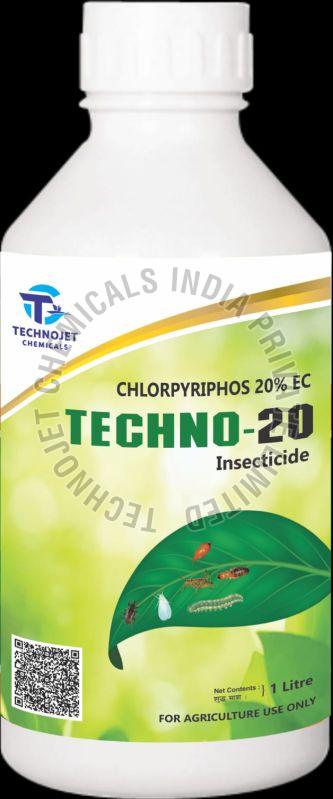 Techno 20 Chlorpyriphos 20% EC Insecticide