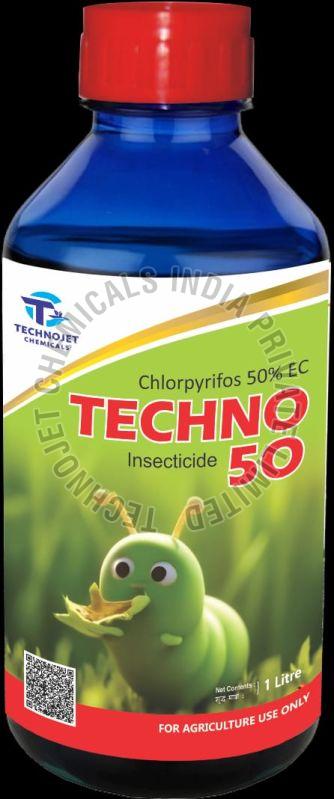 Techo 50 Chlorpyrifos 50% EC Agricultural Insecticide