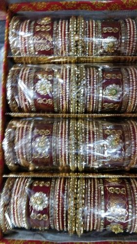 2.8 Inch Wedding Chuda Set