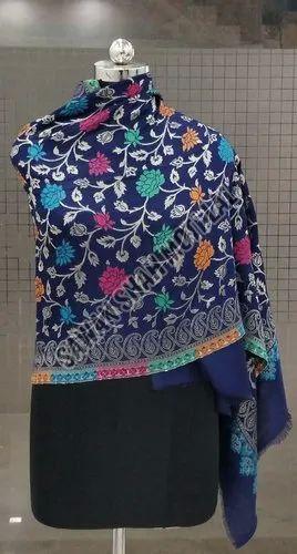 Multicolor Kani Weaves Printed Stoles