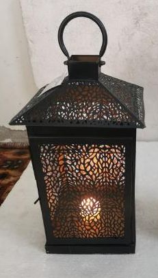 15.5X15.5X48 cm Iron Hanging Lantern