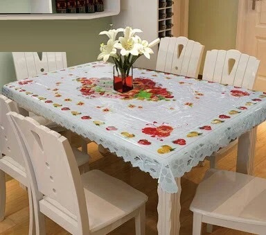 Plastic Transparent Dining Table Covers