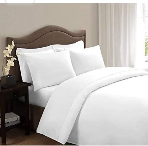 White Cotton Bed Sheets