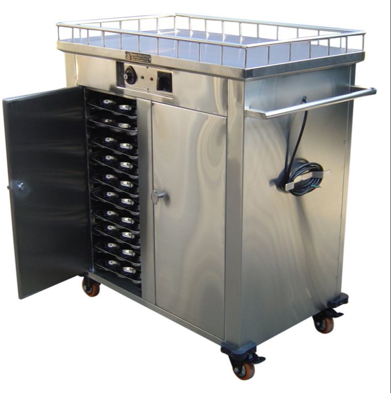 Stainless Steel Hot Food Trolley