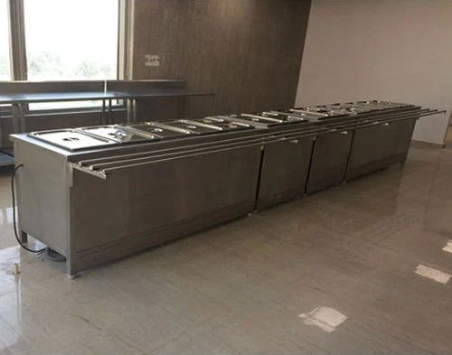 Stainless Steel Serving Counter