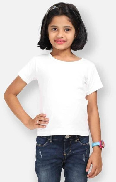 Girls Crew Neck T Shirt