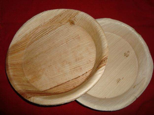 Areca Nut Round Leaf Plate