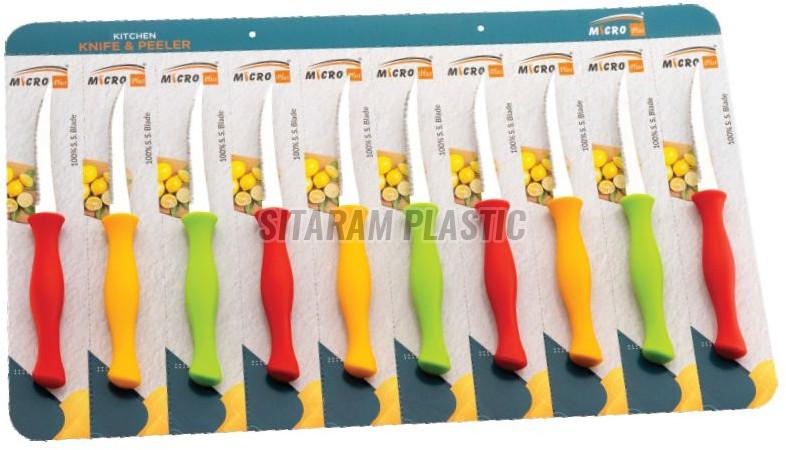 10 Pcs Micro Plus Mini Ultra Stainless Steel Plain and Laser Knife