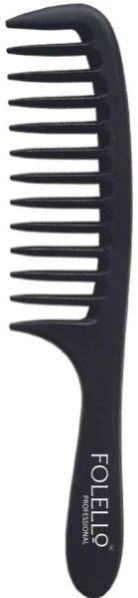 FX-06820 Professional Carbon Fiber Comb with Handle