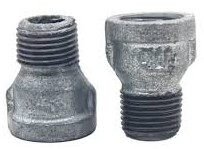 Galvanised Iron M/F Socket