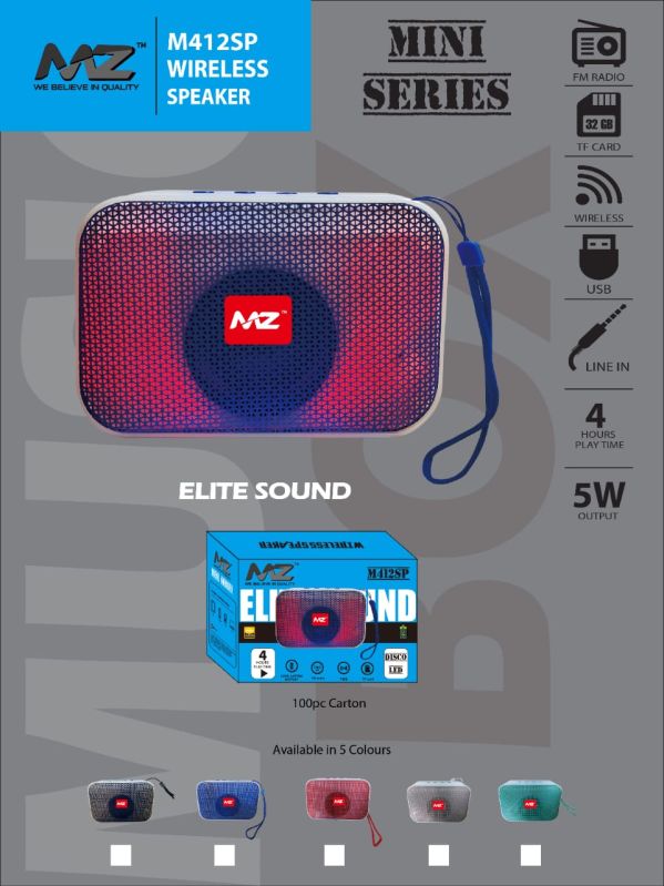 MZ M412 Bluetooth Speaker