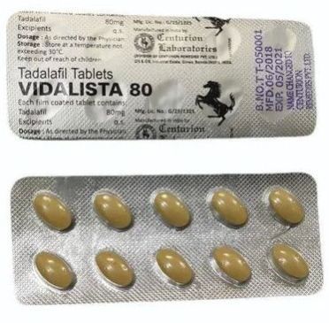 Vidalista Yellow 80 mg Tablets