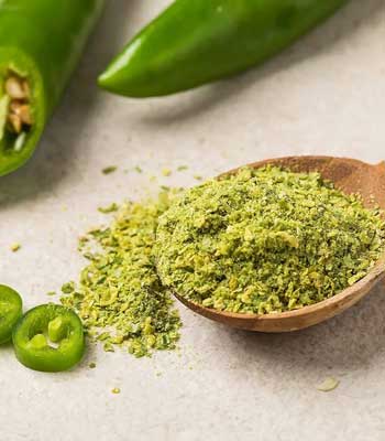 Dehydrated Green Chilli Powder