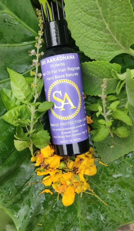 Sri Aaradhana 51 Herbs Hair Oil