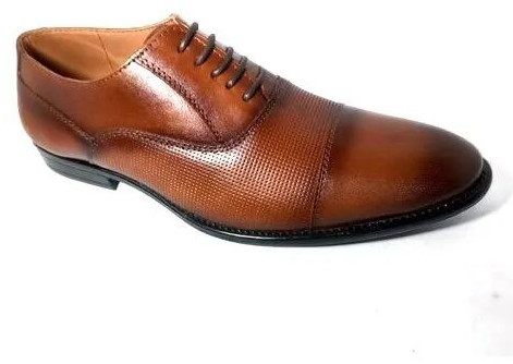 Mens Brown Genuine Leather Shoes