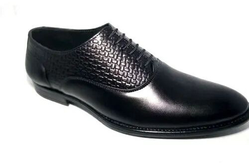 Mens Plain Lace Up Leather Shoes