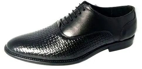 Mens Shiny Lace Up Leather Shoes