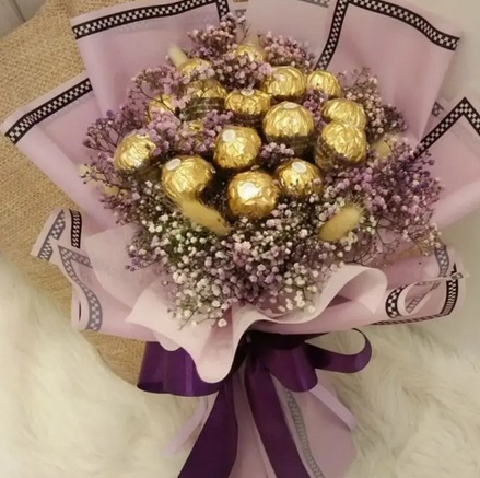 Pink Nourish Chocolate Bouquet