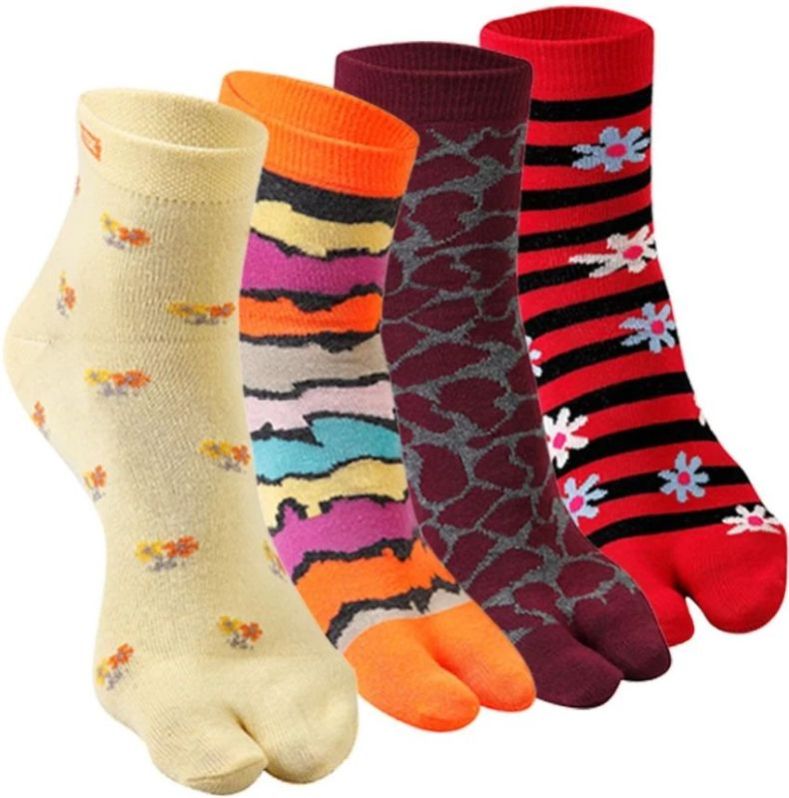 Ladies Cotton Thumb Socks