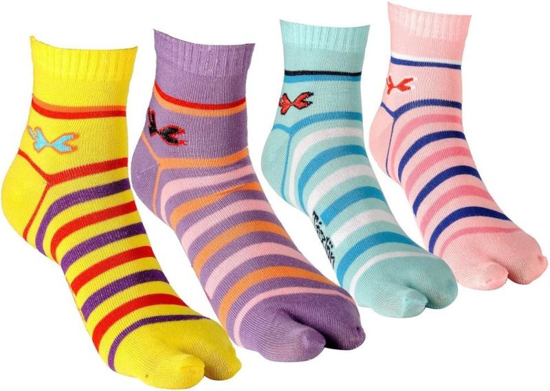 Ladies Elastane Thumb Socks