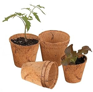 Brown Coco Fibre Coir Pot