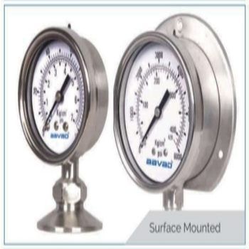 Surface Mounted Pressure Gauge