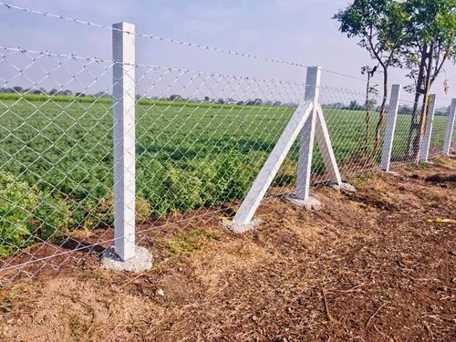 RCC Pole Fencing Installation Service