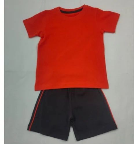 Boys Cotton T Shirt Short School Uniform