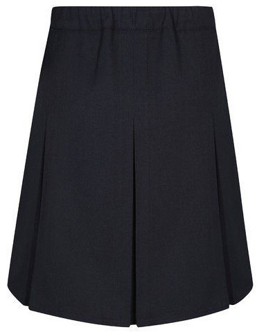 Girls Cotton Plain  School Uniform Skirt