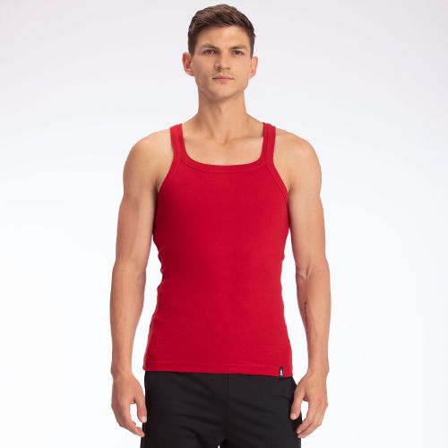 Cotton Plain Mens  Vest