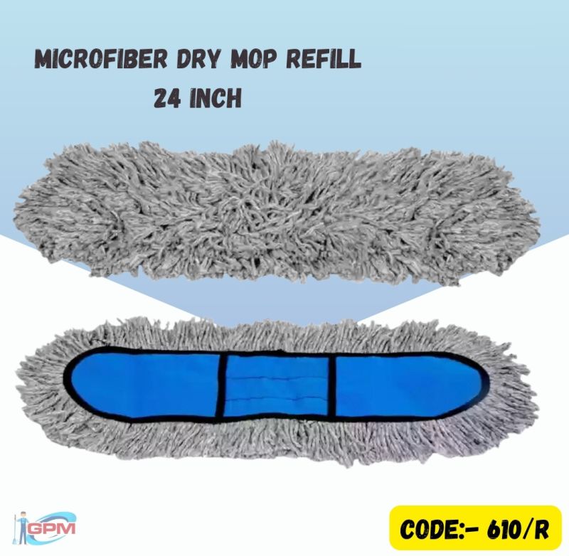 24 Inch Microfiber Dry Mop Refill