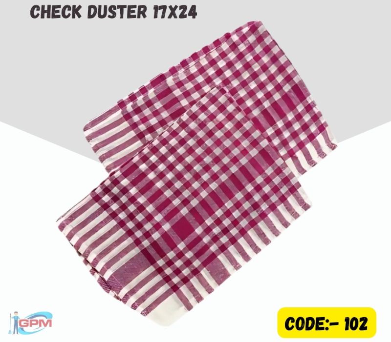 Check Cloth Duster