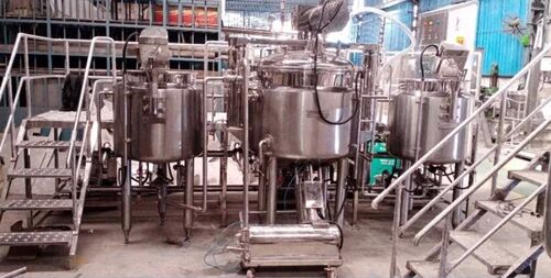 Automatic Stainless Steel Ointment Plant