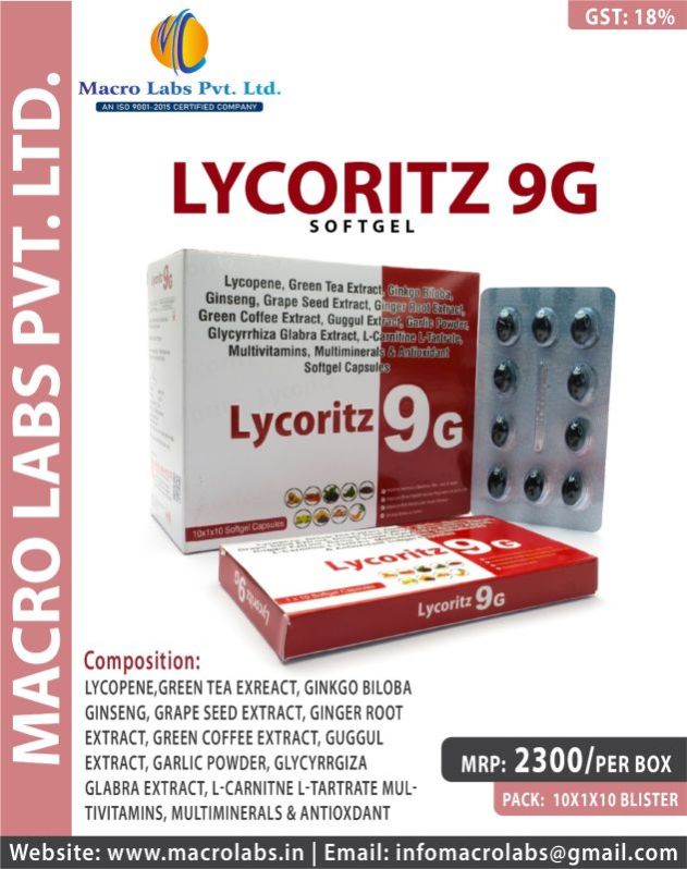 Lycopene, Multivitamins , Multiminerals & Antioxident Capsule