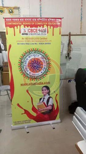 Multicolor Roll Up Standee