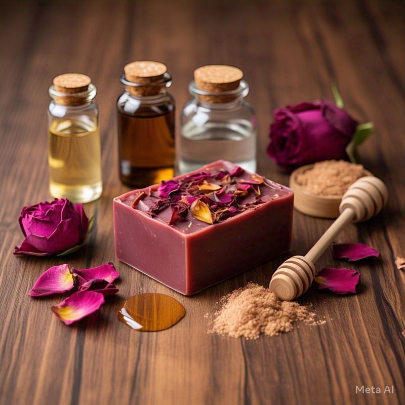 Herbal Rose Soap