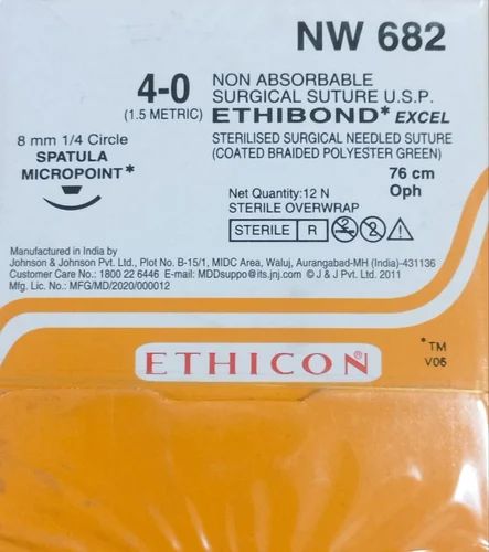 Ethicon Ethibond Excel USP 4-0 NW682 Suture