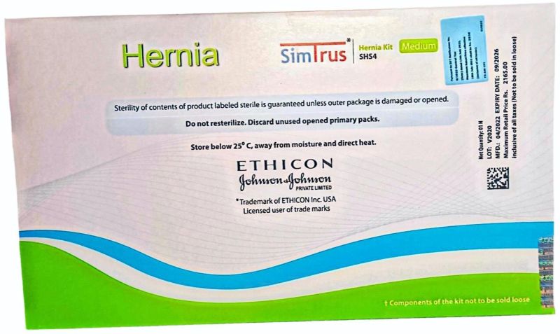 Ethicon SHS4 Absorbable Simtrus Hernia Kit